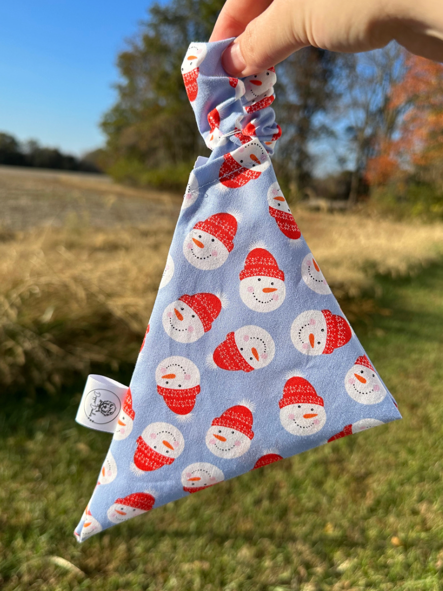 Carrot Nose Scrunchie Bandana