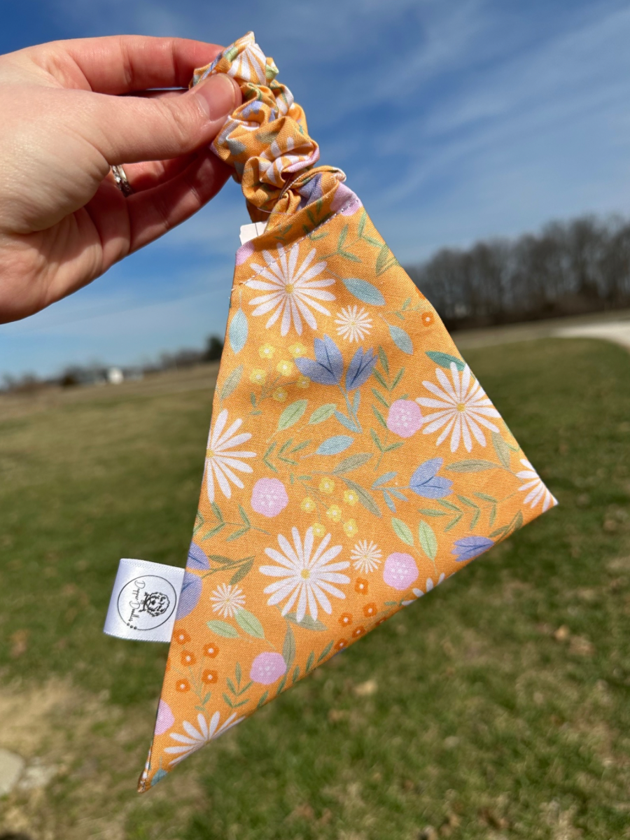 Wildflower Scrunchie Bandana