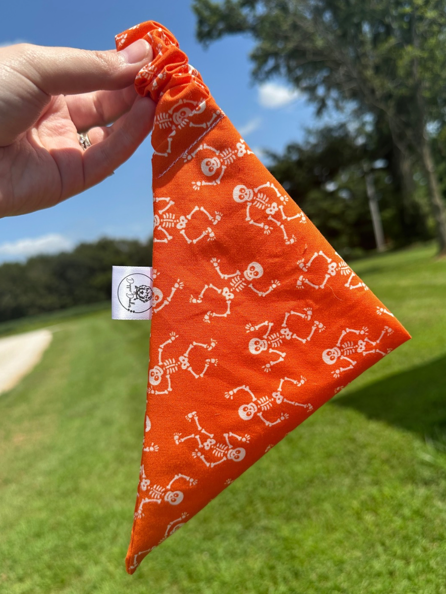 Boogie Bones Scrunchie Bandana