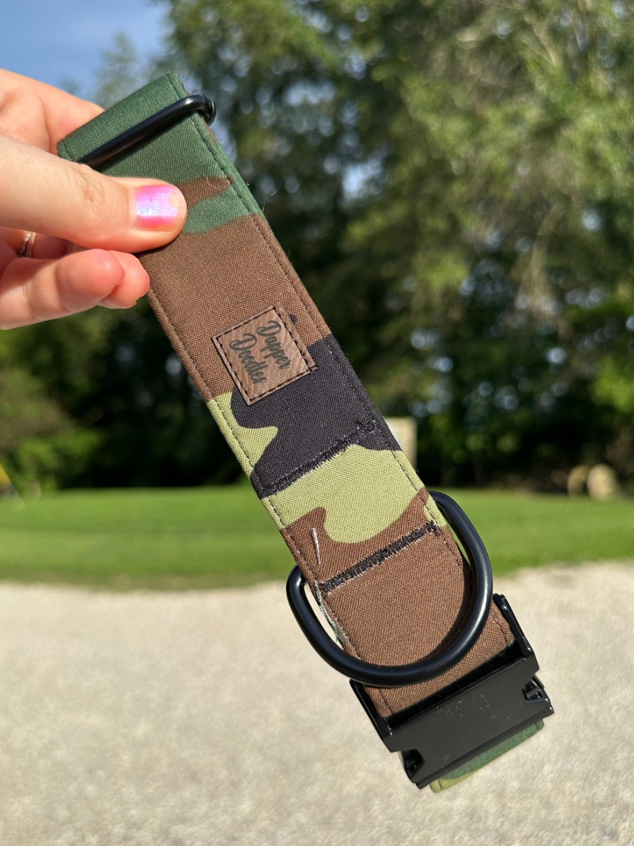 Army Camo Dog Collar