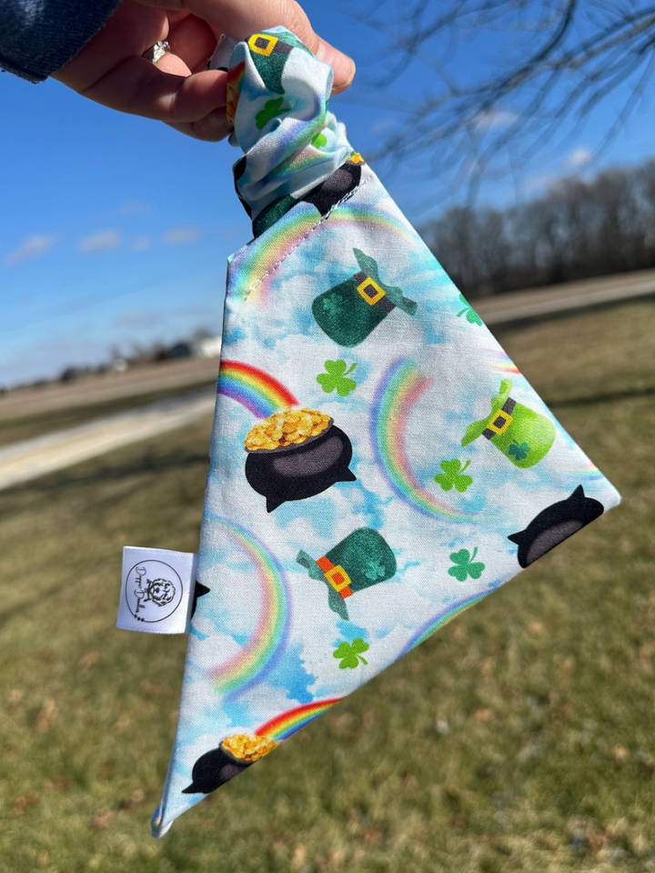 Pot of Gold Scrunchie Bandana