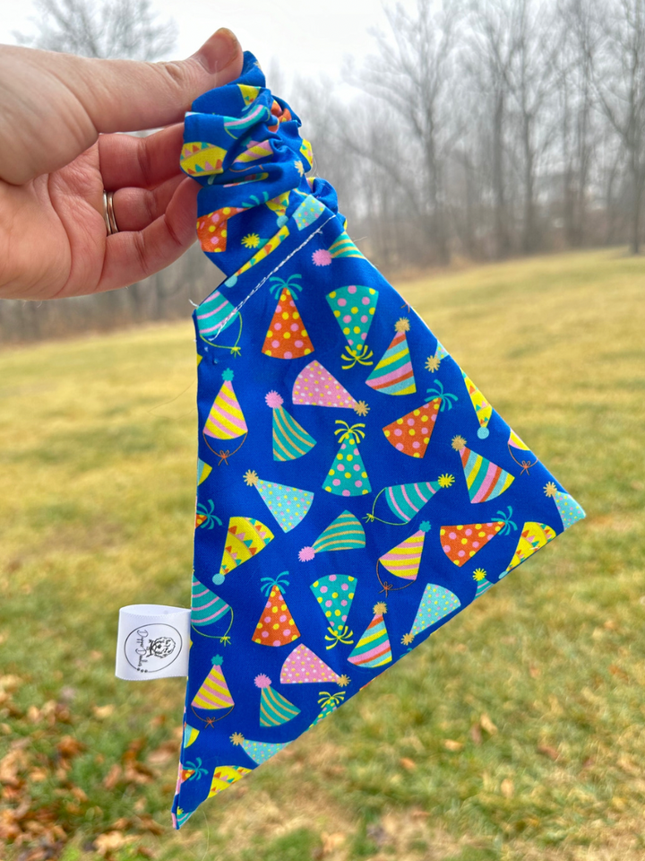 Pawty Hats Scrunchie Bandana