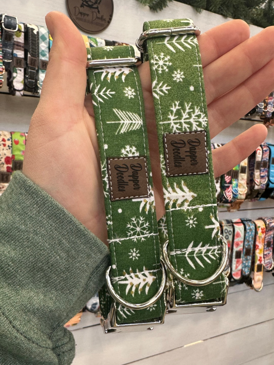 Evergreen Forest Dog Collar