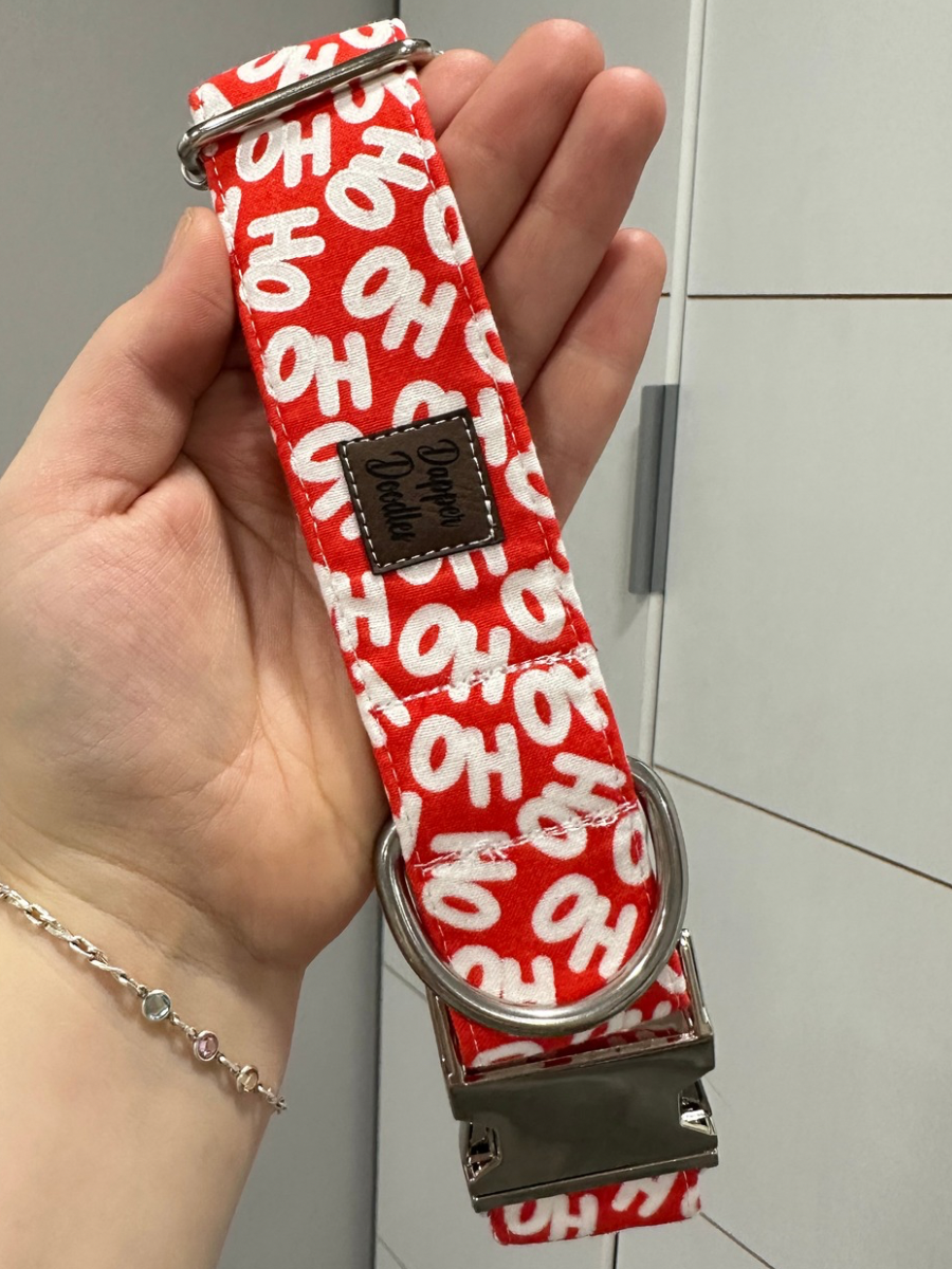 Ho Ho Ho Dog Collar