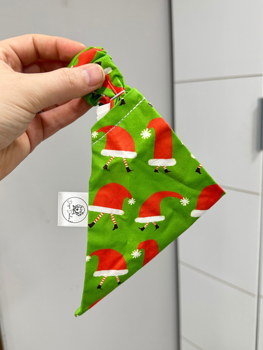 Santa Hats Scrunchie Bandana