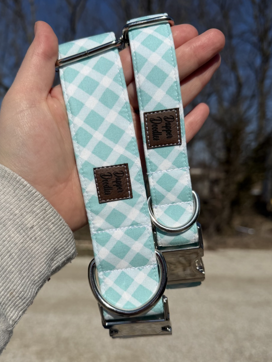 Ocean Blue Dog Collar