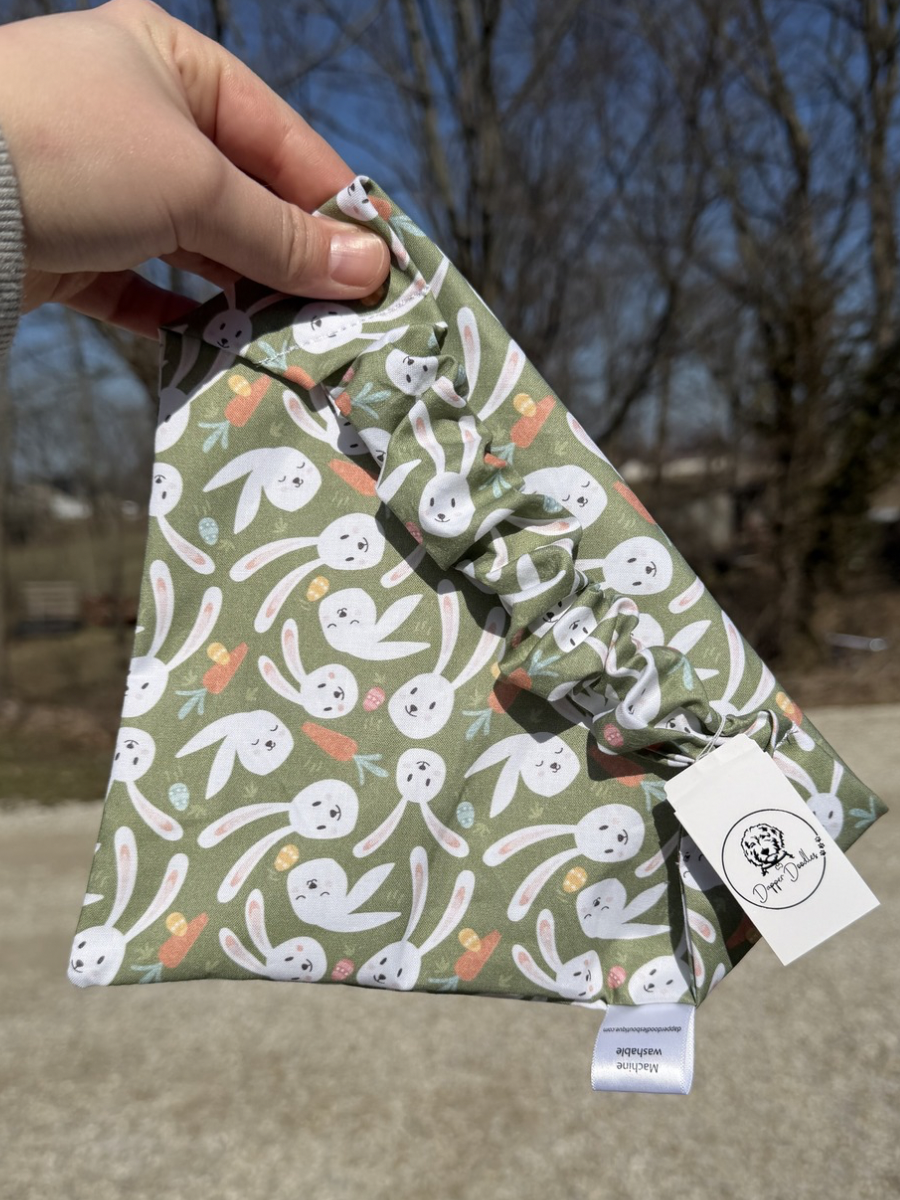 Hop Hop Scrunchie Bandana