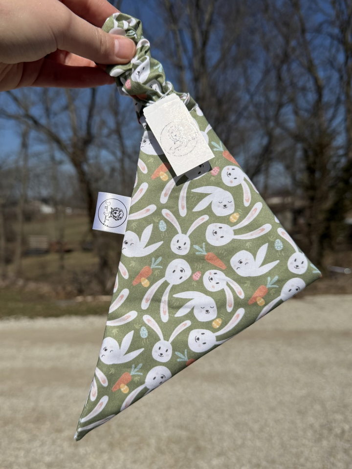 Hop Hop Scrunchie Bandana