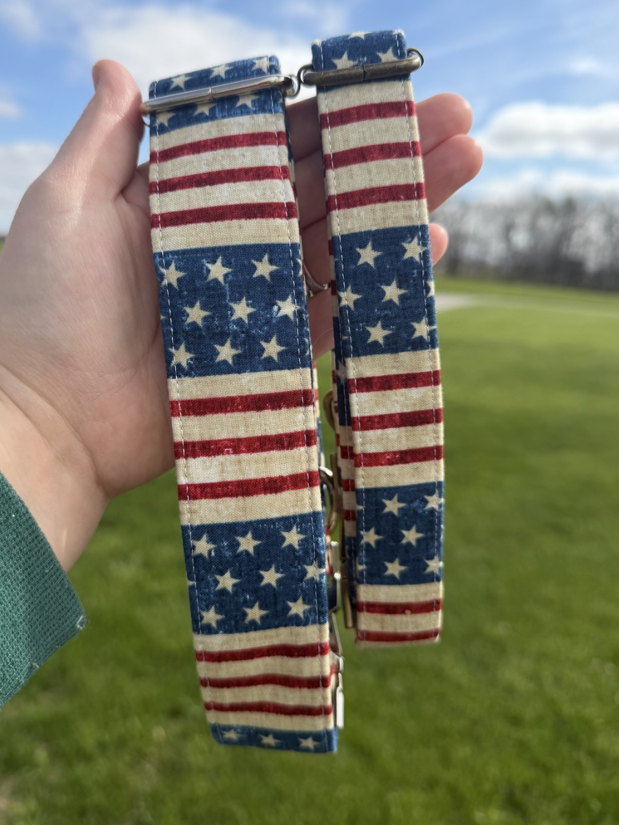 Vintage Freedom Dog Collar