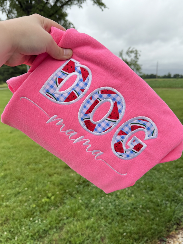 Melon Picnic Pink Crewneck