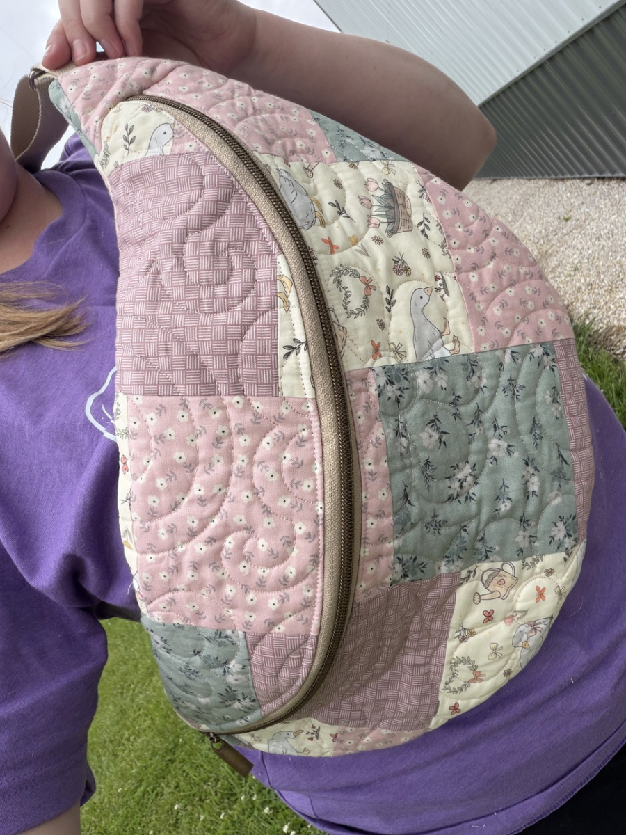 Large Goose Quilt Bum Bag
