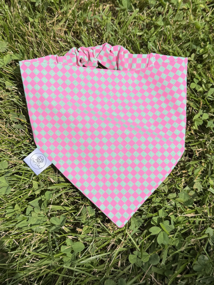 Watermelon Neon Scrunchie Bandana
