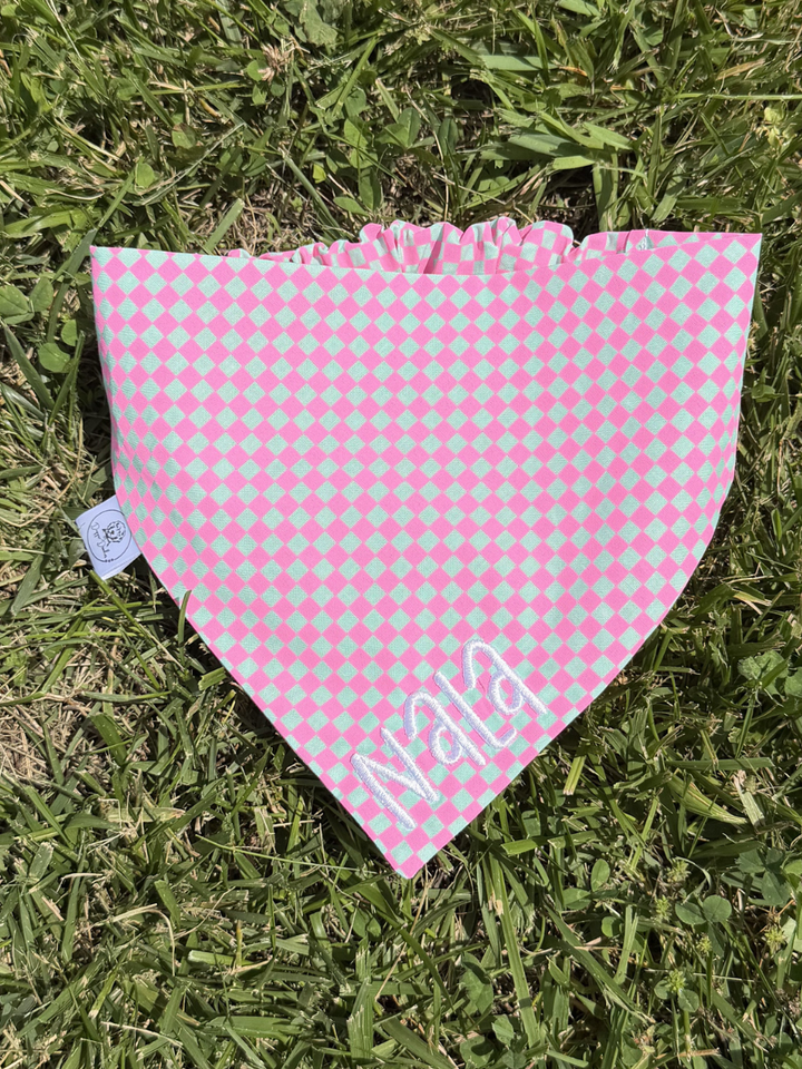 Watermelon Neon Scrunchie Bandana
