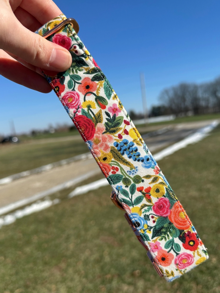 Floral Party Dog Collar