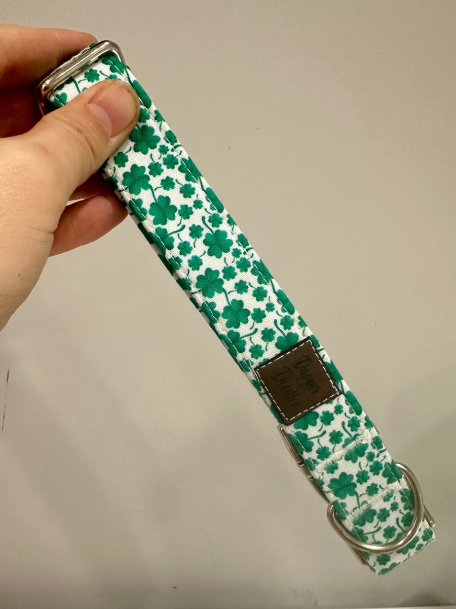 Four Leaf Clover Dog Collar