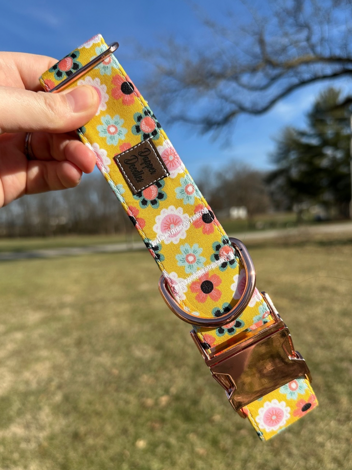 Pretty Petals Dog Collar