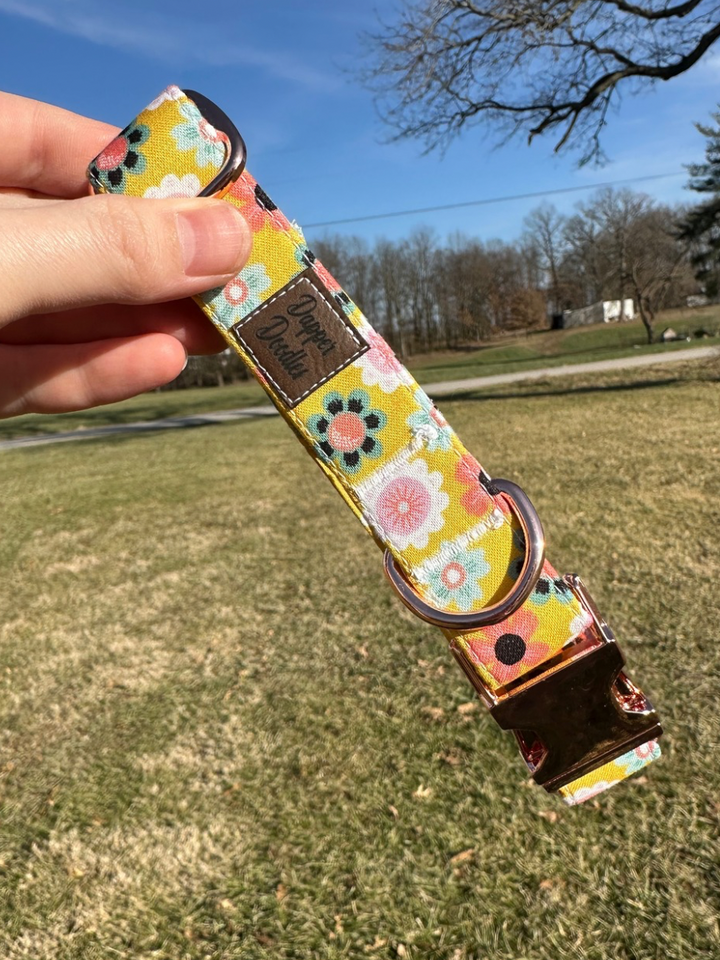 Pretty Petals Dog Collar