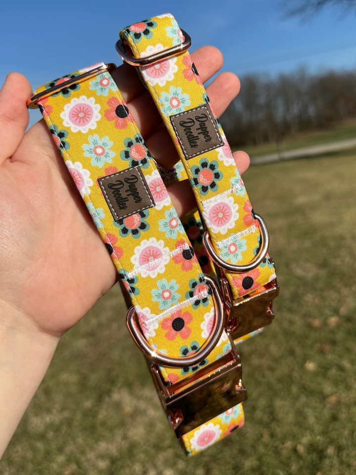 Pretty Petals Dog Collar