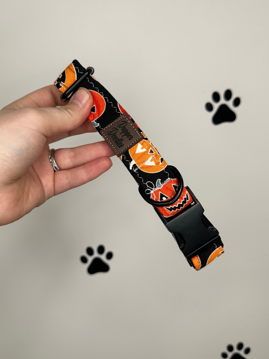 Glow in the Dark Jack Dog Collar